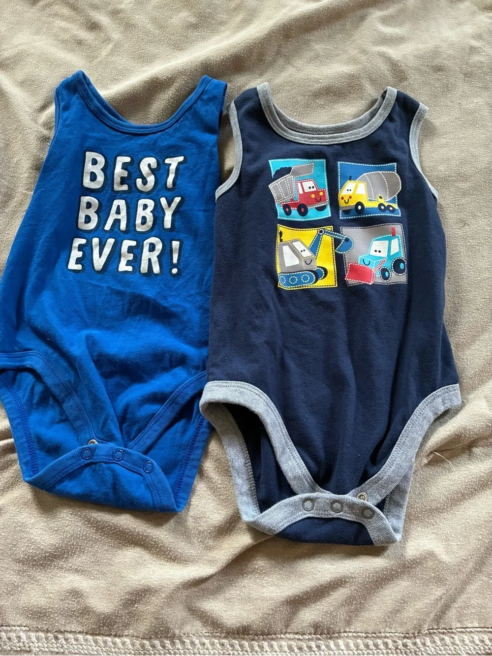 Old Navy Baby Tank Top Lot - Blue, Yellow, Teal, Gray, Navy